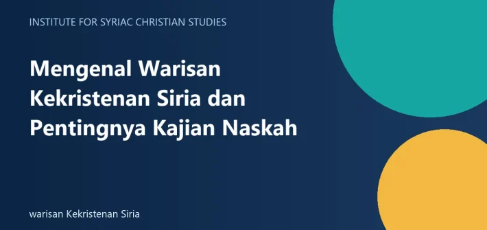 warisan Kekristenan Siria